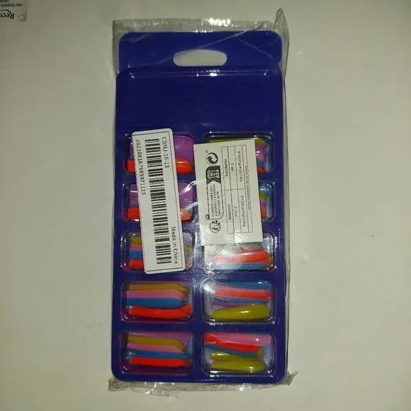 100pcs Long Coffin Fake Nail - Picture 2 of 4